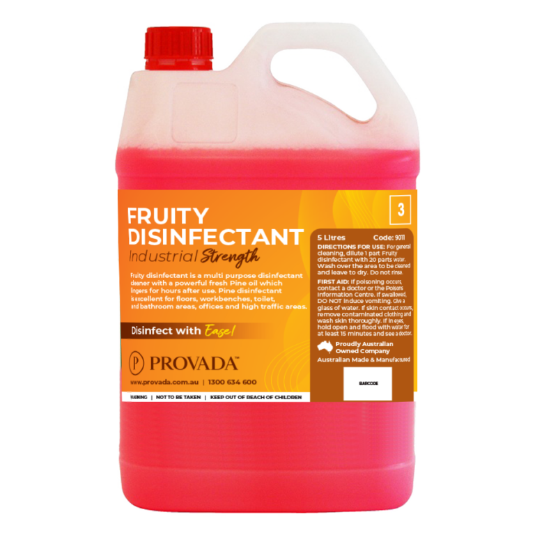 L Fruity Disinfectant Provada Au