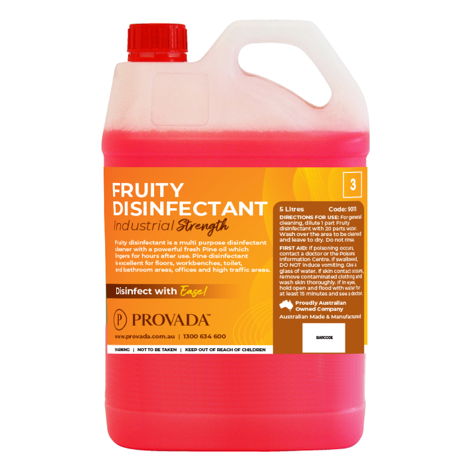 5L Fruity Disinfectant Provada au