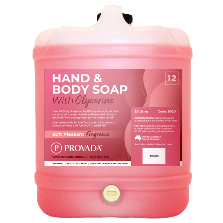 20L Hand & Body Soap with Glycerine
